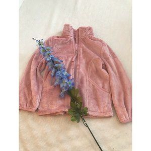 Girl’s Size XS sherpa sweater The childrens  PLACE Rose Quartz Full Zip